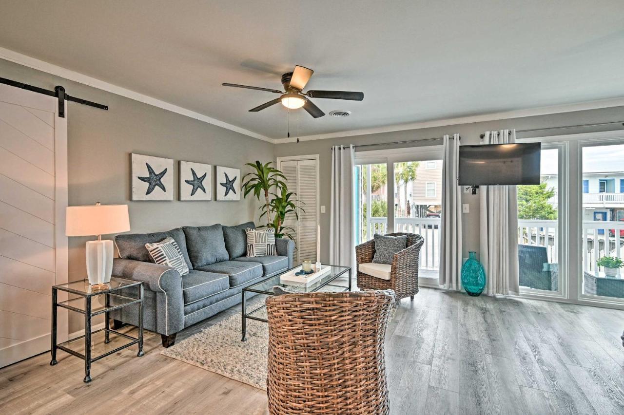 Surfside Beach Couples Retreat With Balcony! Myrtle Beach Luaran gambar