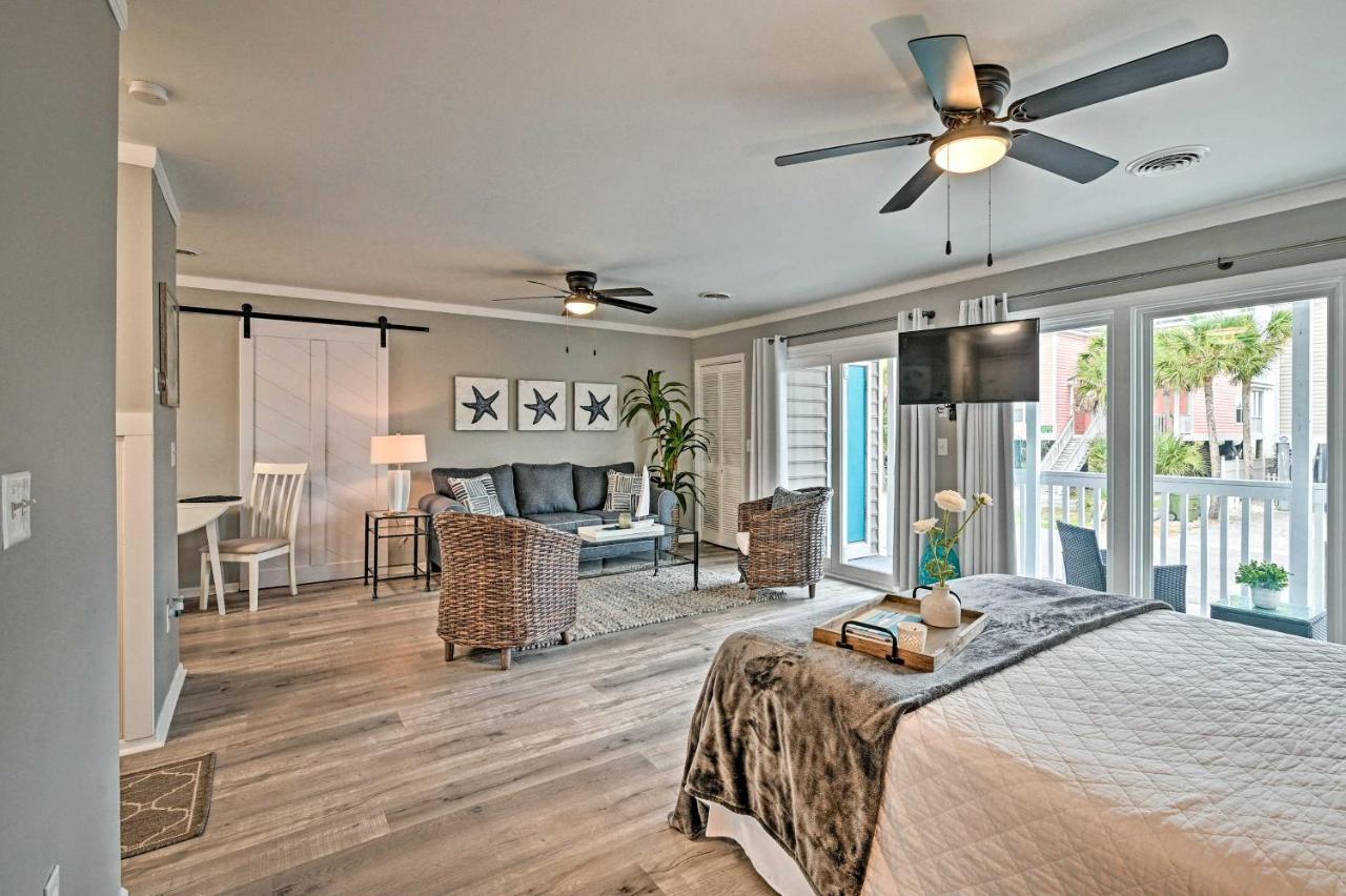 Surfside Beach Couples Retreat With Balcony! Myrtle Beach Luaran gambar