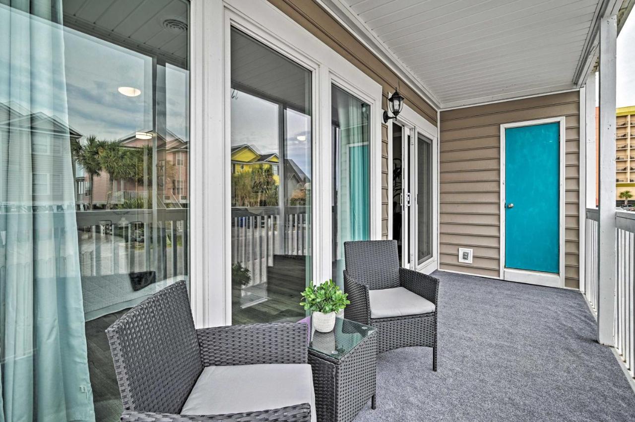 Surfside Beach Couples Retreat With Balcony! Myrtle Beach Luaran gambar